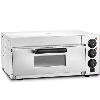 FornoVivo Electra 14 – Four à Pizza Électrique 14 Pouces Pierre Réfractaire Inox